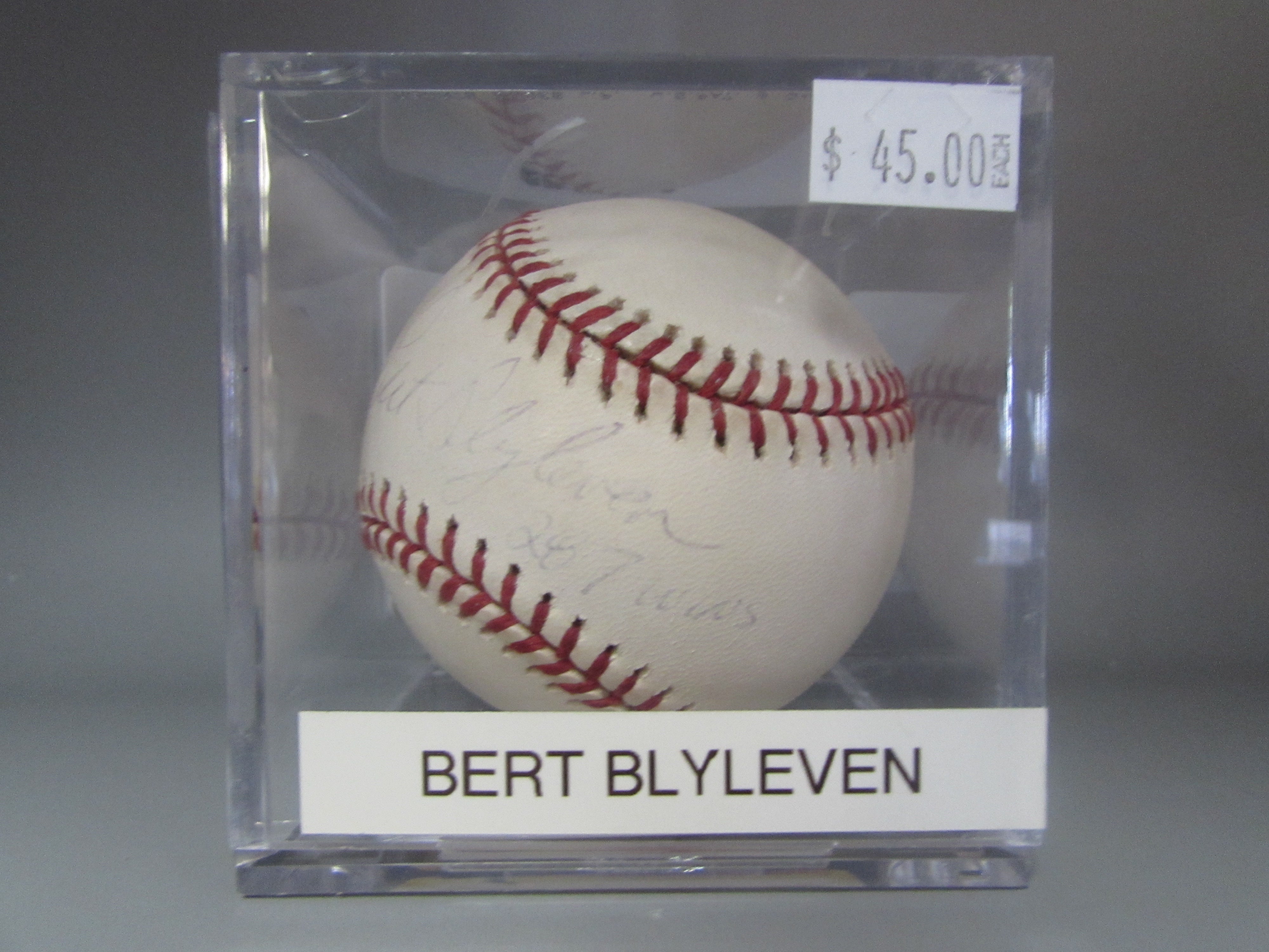 Bert Blyleven Autographed Baseball – Papa Hawk Sports & Collectibles LLC