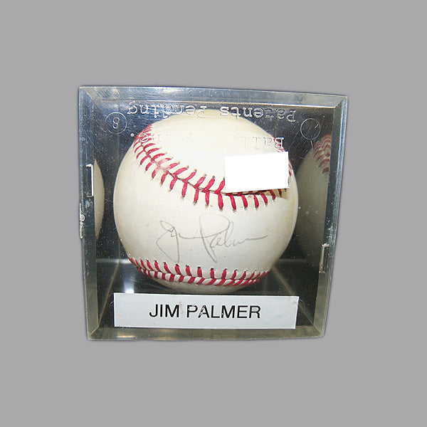 JIM PALMER AUTOGRAPHED BASEBALL – Papa Hawk Sports & Collectibles LLC