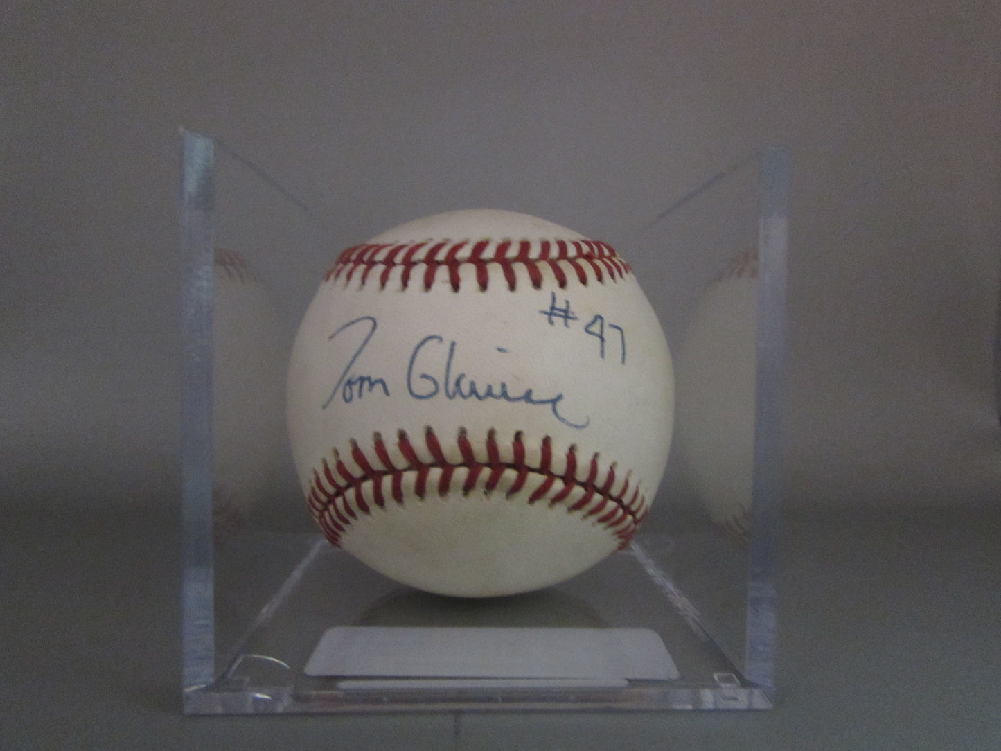 Tom Glavine - Autographed Signed Baseball