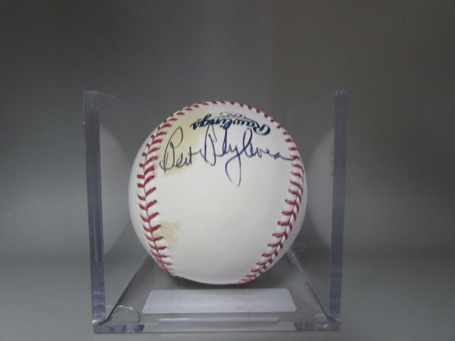 Bert Blyleven Autographed Baseball – Papa Hawk Sports & Collectibles LLC